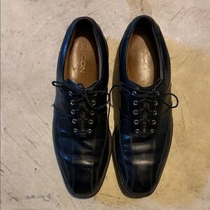 FootJoy Icon Black Leather golf shoes